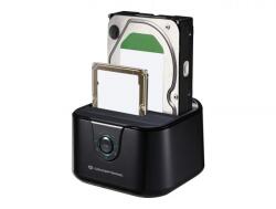Conceptronic DONN12B dokkoló állomás tárolóegységhez USB 3.2 Gen 1 (3.1 Gen 1) Type-B Fekete (DONN12B)