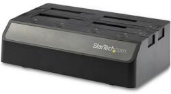 StarTech StarTech. com SDOCK4U313 dokkoló állomás tárolóegységhez USB 3.2 Gen 2 (3.1 Gen 2) Type-C Fekete (SDOCK4U313)