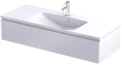 Oristo Brylant dulap 119.6x45.5x25 cm sub chiuveta pe perete alb OR36-SD1S-120-2R (OR36SD1S1202R)