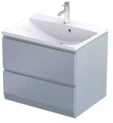 Oristo Brylant dulap 59.6x45.5x50 cm sub chiuveta pe perete gri OR36-SD2S-60-16R (OR36SD2S6016R)