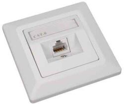 Solarix CAT6 UTP 1 x priză RJ45 încasabilă albă (23100097)