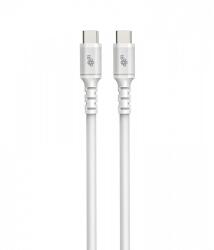 TB TOUCH Cablu TB USB-C alb 60W 1m (AKTBXKUCC2SI10W)