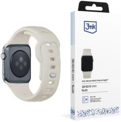 3mk szilikon óraszíj az Apple 38/40/41 mm-es órájához Nude színben (5903108565646)