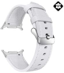 GIGAPACK Samsung Galaxy Watch Ultra eSIM 47mm (SM-L705) pótszíj (egyedi méret, valódi bőr) fehér (GP-163534)