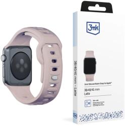 3mk szilikon óraszíj Apple 38/40/41 mm Latte órához (5903108565622)