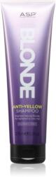 ASP System Blonde Anti-Yellow sampon pentru stralucire pentru părul blond şi gri 275 ml