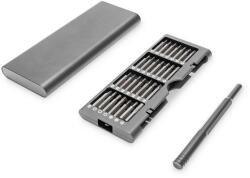 ASSMANN 57 darabos precíziós mechanikus csavarhúzó készlet mobiltelefonhoz, laptophoz, PC-hez, órához, szemüveghez, konzolhoz (DA-70360)