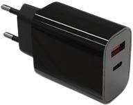 TB Touch USB-C USB-A fekete töltő (AZTBXUL2USB3ACB)