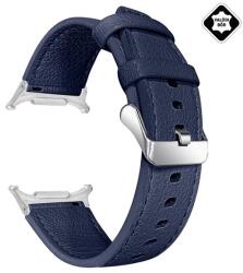 GIGAPACK Samsung Galaxy Watch Ultra eSIM 47mm (SM-L705) pótszíj (egyedi méret, valódi bőr) sötétkék (GP-163538)