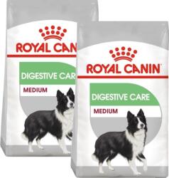 Royal Canin CCN Medium Digestive Care 2x12 kg hrană uscată pentru câini adulți, rase medii, cu tract digestiv sensibil