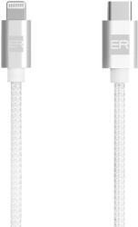 ER POWER USB-C/Lightning kábel 120cm fehér (ERPWCL120WH)
