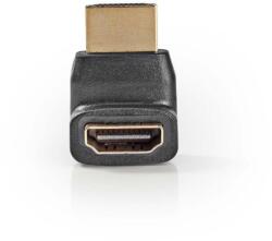 Nedis CVGB34902BK - 270°-os szögű HDMI-adapter | HDMI-csatlakozó - HDMI-aljzat | Fekete szín (CVGB34902BK)
