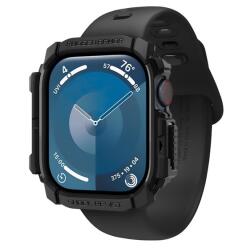 Spigen Apple Watch Series 10 46mm rugged armor műanyag óra keret (ütésállóság) fekete (ACS08597)