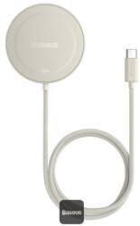 Baseus vezeték nélküli mágneses töltőpad Simple Mini4 Qi2 15W Arany (6932172658434)
