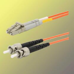  Cablu patch optic duplex LC-ST, 50/125um MM, 3m, OM2
