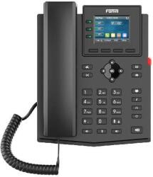 Grandstream Fanvil X303G SIP telefon, 2.4"bar. disp. , 4SIP, dual Gbit, PoE (X303G)