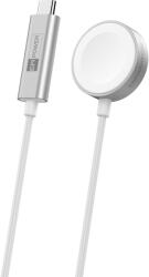 ER POWER POWER MFW 7, 5 W-os töltő Apple Watch-hoz - fehér (ERPWAWFC2M-WH)