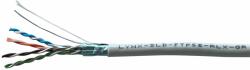 LYNX CS FTP kábel LYNX REELEX AIR, Cat5E, kábel, PVC, Eca, szürke, 305m (LYNX-SLD-FTP5E-RLX-GR)