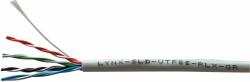 LYNX CS UTP kábel LYNX REELEX AIR, Cat5E, kábel, PVC, Eca, szürke, 305m (LYNX-SLD-UTP5E-RLX-GR)