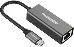 PremiumCord átalakító USB-C Gigabit con. RJ45 (ku31ether02)