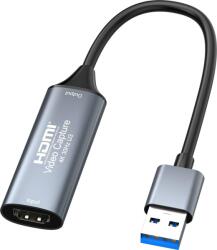 PremiumCord HDMI grabbber video/hangjelek átvitelére számítógépre USB 3.0 csatlakozóval rendelkező számítógéphez (ku2grab5)