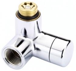 Danfoss RLV-X Elzárószelep króm előremenő ág jobb oldali (013G4032) (013G4032)