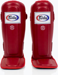 Fairtex In-Step dupla párnázott sípcsontvédő piros