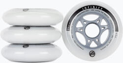 Powerslide Infinity II görkorcsolya kerekek 84mm/85A 4 db fehér 905226