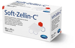 HARTMANN Soft-Zellin alkoholos törlő 60x30mm MDR 100db (411002)