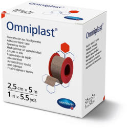 HARTMANN Omniplast ragtapasz 2, 5cm x 5m (900441)