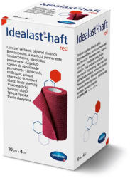 HARTMANN Idealast-haft piros kompressziós pólya 10cmx4m1db (931098)