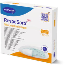 HARTMANN RespoSorb Silicone Border Heel 25x25cm 10db (413010)