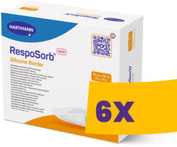 HARTMANN RespoSorb Silicone Border 10x10cm 10db (Karton - 6 csomag) (413001)