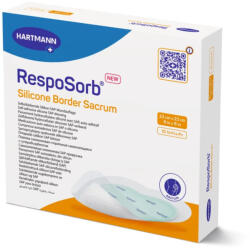 HARTMANN RespoSorb Silicone Border Sacrum 23x23cm 10db (413007)