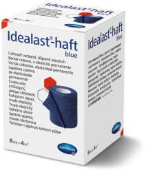 HARTMANN Idealast-haft kék kompressziós pólya 8cm x 4m (931092)
