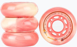 Powerslide Princess Girls Kerék 64 4 darabos rózsaszín 905315 görkorcsolya kerekek