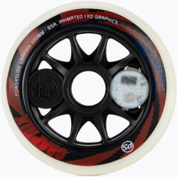 Powerslide Graphix Led Led bal oldali görkorcsolya kerekek fehér 905348