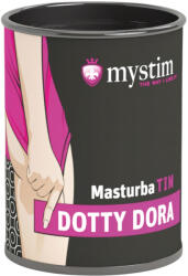 Mystim MasturbaTIN Dotty Dora - pontozott maszturbátor (fehér) - szexaruhaz