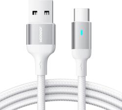 JOYROOM USB kábel - USB C 3A gyorstöltéshez és adatátvitelhez A10 Series 1, 2 m fehér (S-UC027A10)