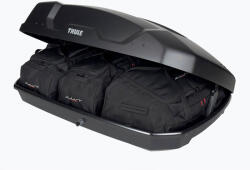 KJUST Thule Force XT S tetőcsomagtartó táskakészlet 3 db fekete