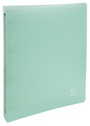 Exacompta Gyűrűs könyv, 4 gyűrű, 40 mm, A4, EXACOMPTA, pasztell zöld (EX51973E) - primatinta