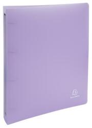 Exacompta Gyűrűs könyv, 4 gyűrű, 40 mm, A4, EXACOMPTA, pasztell lila (EX51975E) - primatinta