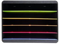 Exacompta Dokumentum szortírozó, műanyag, 5 részes, EXACOMPTA "Horizon Iderama® (EX305798D) - primatinta