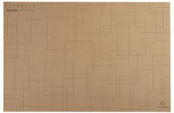 EXACOMPTA Könyökalátét, karton, 575x375 mm EXACOMPTA, Eterneco® , barna (EX60147D) (EX60147D)