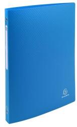Exacompta Gyűrűs könyv, 4 gyűrű, 20 mm, A4, címkével, EXACOMPTA, kék (EX51192E) - primatinta