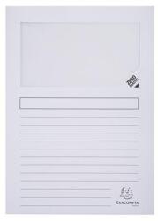 Exacompta Mappa, ablakos, karton, EXACOMPTA "Forever®", fehér (EX50110E) - primatinta