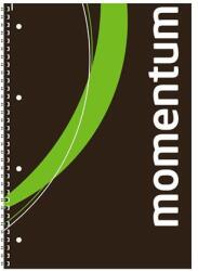 Victoria Spirálfüzet, A4, sima, 90 lap, perforált, lyukasztott, VICTORIA PAPER, „Momentum (ISVFS90S)