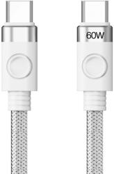 ORICO Кабел Orico CDX-60CC-WH, от USB C(м) към USB C(м), 1m, бял (CDX-60CC-WH)