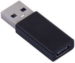 VCOM Преходник VCom CA436MI, от USB A(м) към USB C(ж), черен (CA436MI)