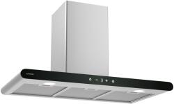 Klarstein CurveVent páraelszívó, 700 m³/h, Touch, LED, 110 W, EEK A+ (CGCH7_CurVen_90BK+SS) (CGCH7_CurVen_90BK+SS) - klarstein